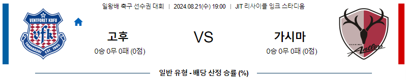 고후 가시마 일왕배선수권대회 분석 해외스포츠 무료중계 8월21일 스포츠중계  콕티비 스포츠중계콕티비 콕티비중계 콕티비주소 해외스포츠중계 해외축구중계 MLB중계 NBA중계 해외스포츠중계 프리미어리그중계 챔피언스리그중계 분데스리가중계 유로파리그중계 스포츠분석 해외축구분석 MLB분석 NBA분석 KBO중계 KBO분석 KBO분석 K리그분석